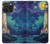 S4092 Moonlit Lighthouse Coastal Painting Case For iPhone 15 Pro Max