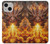 S4090 Epic Fire Dragon Fantasy Illustration Case For iPhone 13 mini