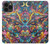 S4085 Cosmic Spaceship Psychedelic Art Case For iPhone 13 Pro Max