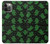 S4087 Cute Green Ghost Cartoon Pattern Case For iPhone 12, iPhone 12 Pro