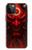 S4099 Mystic Red Demon Illustration Case For iPhone 12 Pro Max