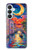 S4083 Colorful Painting Moonlit Venice City Case For Samsung Galaxy S26 Plus