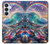 S4084 Rainbow Ocean Wave Fantasy Case For Samsung Galaxy S26 Plus