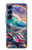 S4084 Rainbow Ocean Wave Fantasy Case For Samsung Galaxy S25