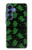 S4087 Cute Green Ghost Cartoon Pattern Case For Samsung Galaxy S25