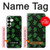 S4087 Cute Green Ghost Cartoon Pattern Case For Samsung Galaxy S25 Plus