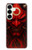 S4099 Mystic Red Demon Illustration Case For Samsung Galaxy S25 Plus