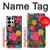 S4105 Vibrant Colorful Floral Pattern Case For Samsung Galaxy S25 Ultra