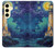 S4092 Moonlit Lighthouse Coastal Painting Case For Samsung Galaxy S24 FE