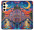 S4083 Colorful Painting Moonlit Venice City Case For Samsung Galaxy S24