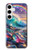 S4084 Rainbow Ocean Wave Fantasy Case For Samsung Galaxy S24 Plus