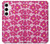 S4097 Pink Floral Seamless Pattern Design Case For Samsung Galaxy S24 Plus