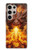 S4090 Epic Fire Dragon Fantasy Illustration Case For Samsung Galaxy S24 Ultra