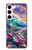 S4084 Rainbow Ocean Wave Fantasy Case For Samsung Galaxy S23