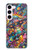 S4085 Cosmic Spaceship Psychedelic Art Case For Samsung Galaxy S23