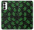 S4087 Cute Green Ghost Cartoon Pattern Case For Samsung Galaxy S23