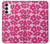 S4097 Pink Floral Seamless Pattern Design Case For Samsung Galaxy S23