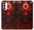 S4099 Mystic Red Demon Illustration Case For Samsung Galaxy S23