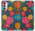 S4105 Vibrant Colorful Floral Pattern Case For Samsung Galaxy S23