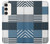 S4082 Modern Geometric Patchwork Pattern Case For Samsung Galaxy S23 Plus