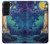 S4092 Moonlit Lighthouse Coastal Painting Case For Samsung Galaxy S22