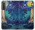 S4092 Moonlit Lighthouse Coastal Painting Case For Samsung Galaxy S21 5G