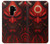 S4099 Mystic Red Demon Illustration Case For Samsung Galaxy S9 Plus