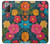 S4105 Vibrant Colorful Floral Pattern Case For Samsung Galaxy Note 20