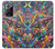 S4085 Cosmic Spaceship Psychedelic Art Case For Samsung Galaxy Note 20 Ultra, Ultra 5G