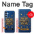 S4086 Nautical Compass Maritime Design Case For Samsung Galaxy A15 5G