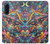 S4085 Cosmic Spaceship Psychedelic Art Case For Samsung Galaxy A17