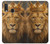 S4093 Royal Lion Portrait Artwork Case For Samsung Galaxy A20e