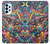 S4085 Cosmic Spaceship Psychedelic Art Case For Samsung Galaxy A23