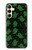 S4087 Cute Green Ghost Cartoon Pattern Case For Samsung Galaxy A25 5G