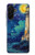 S4092 Moonlit Lighthouse Coastal Painting Case For Samsung Galaxy A26