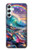 S4084 Rainbow Ocean Wave Fantasy Case For Samsung Galaxy A34 5G