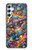 S4085 Cosmic Spaceship Psychedelic Art Case For Samsung Galaxy A34 5G