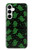S4087 Cute Green Ghost Cartoon Pattern Case For Samsung Galaxy A35 5G