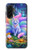 S4088 Fantasy Fox Spirit Magical Artwork Case For Samsung Galaxy A36
