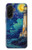 S4092 Moonlit Lighthouse Coastal Painting Case For Samsung Galaxy A36