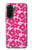 S4097 Pink Floral Seamless Pattern Design Case For Samsung Galaxy A36