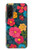 S4105 Vibrant Colorful Floral Pattern Case For Samsung Galaxy A36