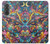 S4085 Cosmic Spaceship Psychedelic Art Case For Samsung Galaxy A37
