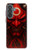 S4099 Mystic Red Demon Illustration Case For Samsung Galaxy A37