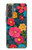 S4105 Vibrant Colorful Floral Pattern Case For Samsung Galaxy A37