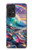 S4084 Rainbow Ocean Wave Fantasy Case For Samsung Galaxy A52s 5G