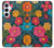 S4105 Vibrant Colorful Floral Pattern Case For Samsung Galaxy A55 5G