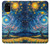 S4081 Dreamy Spiral Galaxy Night Sky Art Case For Samsung Galaxy A03S