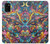 S4085 Cosmic Spaceship Psychedelic Art Case For Samsung Galaxy A03S