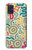 S4078 Abstract Colorful Doodle Pattern Case For Samsung Galaxy A51